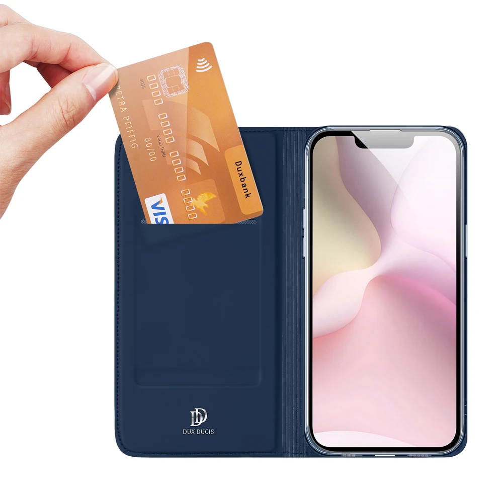Dux ducis case flip skinpro iphone 16e, blue 2