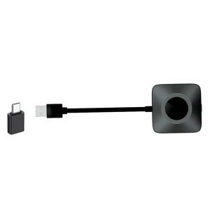 Yesido wireless carplay & android auto adapter black – adaptor auto wireless pentru conectare rapidă smartphone, plug & play, compatibil iphone și android Thumbnail 3