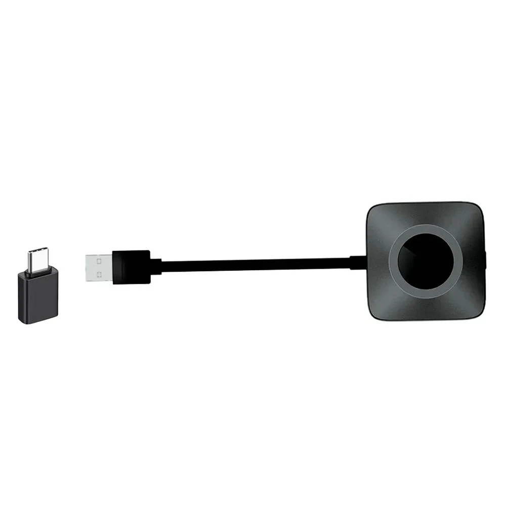 Yesido wireless carplay & android auto adapter black – adaptor auto wireless pentru conectare rapidă smartphone, plug & play, compatibil iphone și android 3
