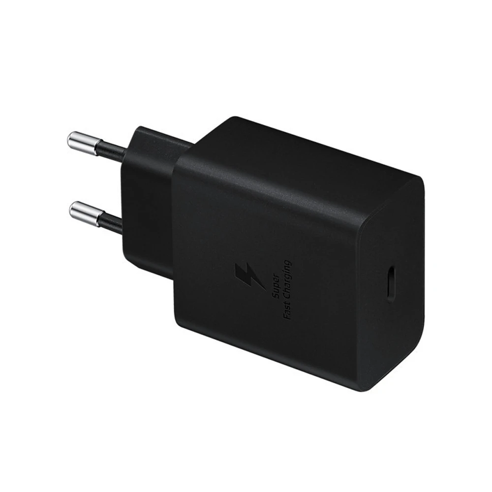Сетевое зарядное устройство samsung 1xtype-c super fast charging 45w (с кабелем), черное 2