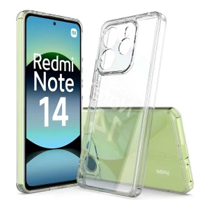 Woo case tpu soft для xiaomi redmi note 14 pro 4g, прозрачный Thumbnail 3