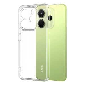 Woo case tpu soft для xiaomi redmi note 14 pro 4g, прозрачный
