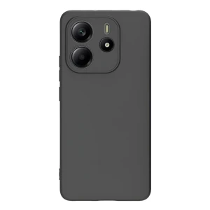 Woo case liquid silicone для xiaomi redmi note 14 pro 4g, черный