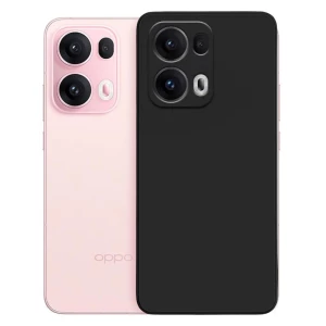 Woo case silicone neo soft oppo reno 13 pro 5g, black