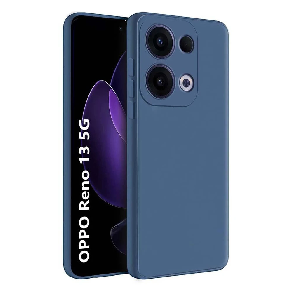 Woo case silicone neo soft oppo reno 13 5g, blue 2