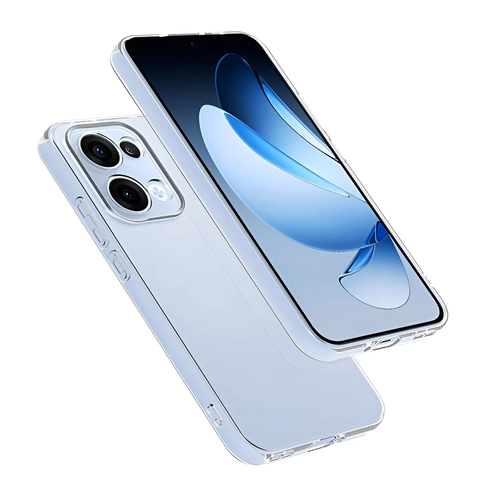 Woo case soft tpu oppo reno 13 5g, clear 2