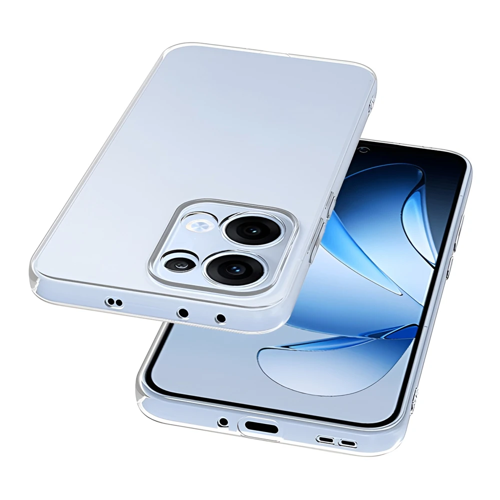 Woo case soft tpu oppo reno 13 5g, clear 3