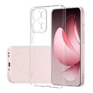 Чехол woo soft tpu для oppo reno 13 pro 5g, прозрачный