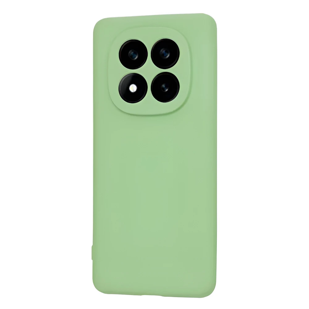 Woo case liquid silicone xiaomi redmi note 14 pro 5g, green 2