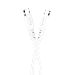 Jokade кабель type-c to type-c 100w 1m ja043, белый