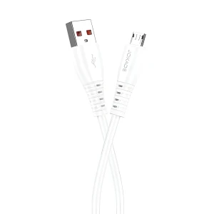 Jokade кабель usb-a to micro-usb 5a 1m ja043, белый
