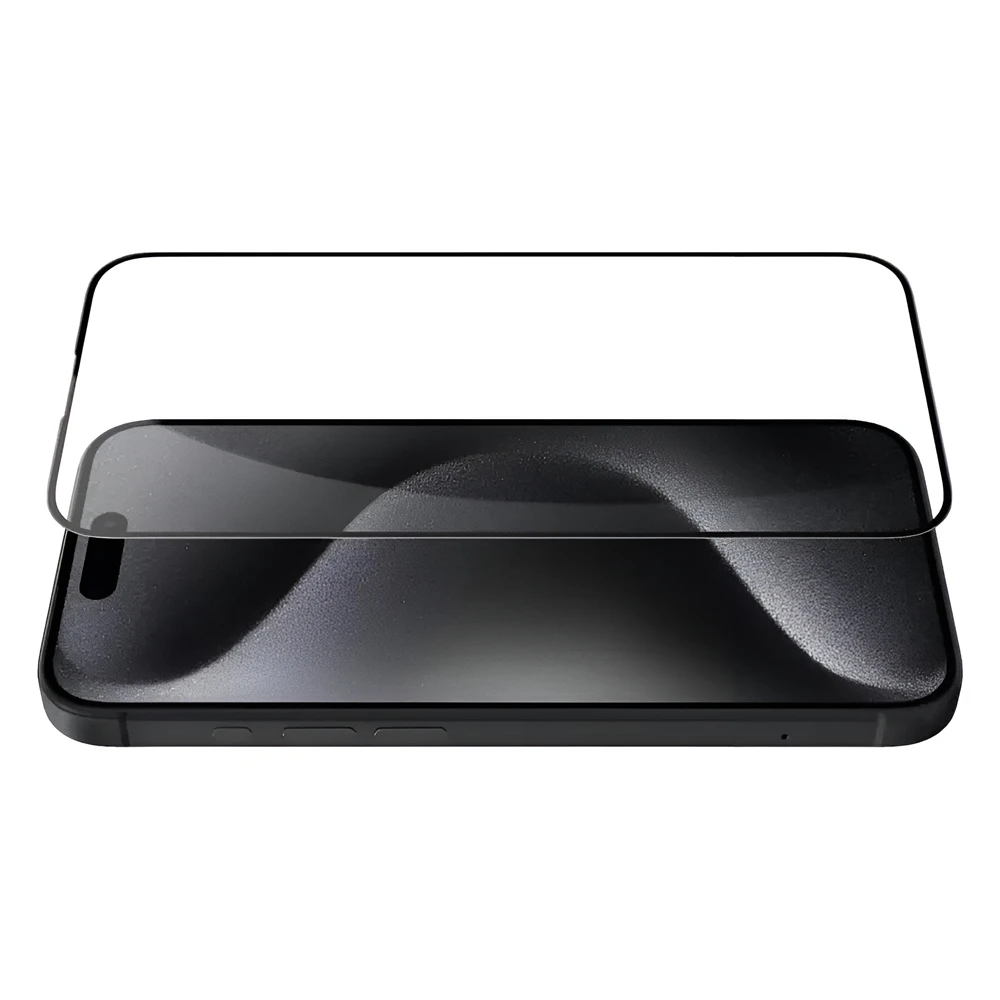 Защитное стекло nillkin tempered glass cp+pro для iphone 15 pro, черное 3