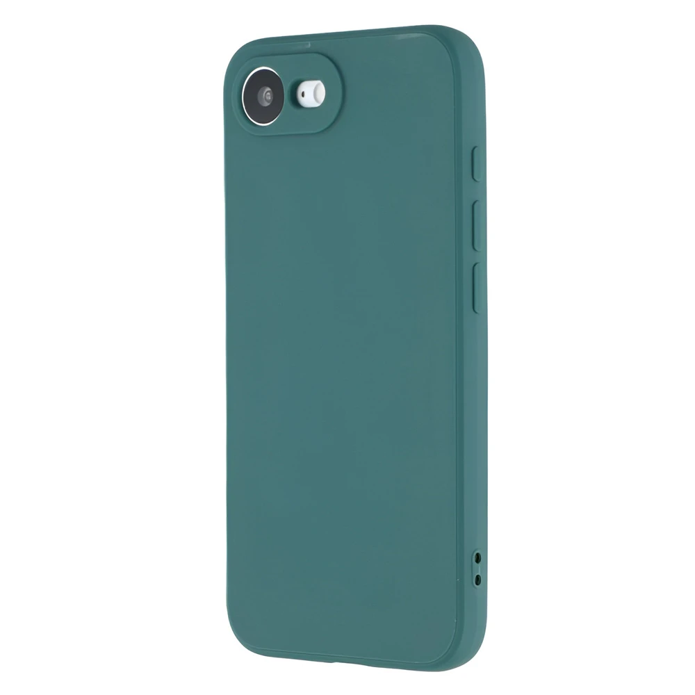 Woo case liquid silicone iphone 16e, green 2