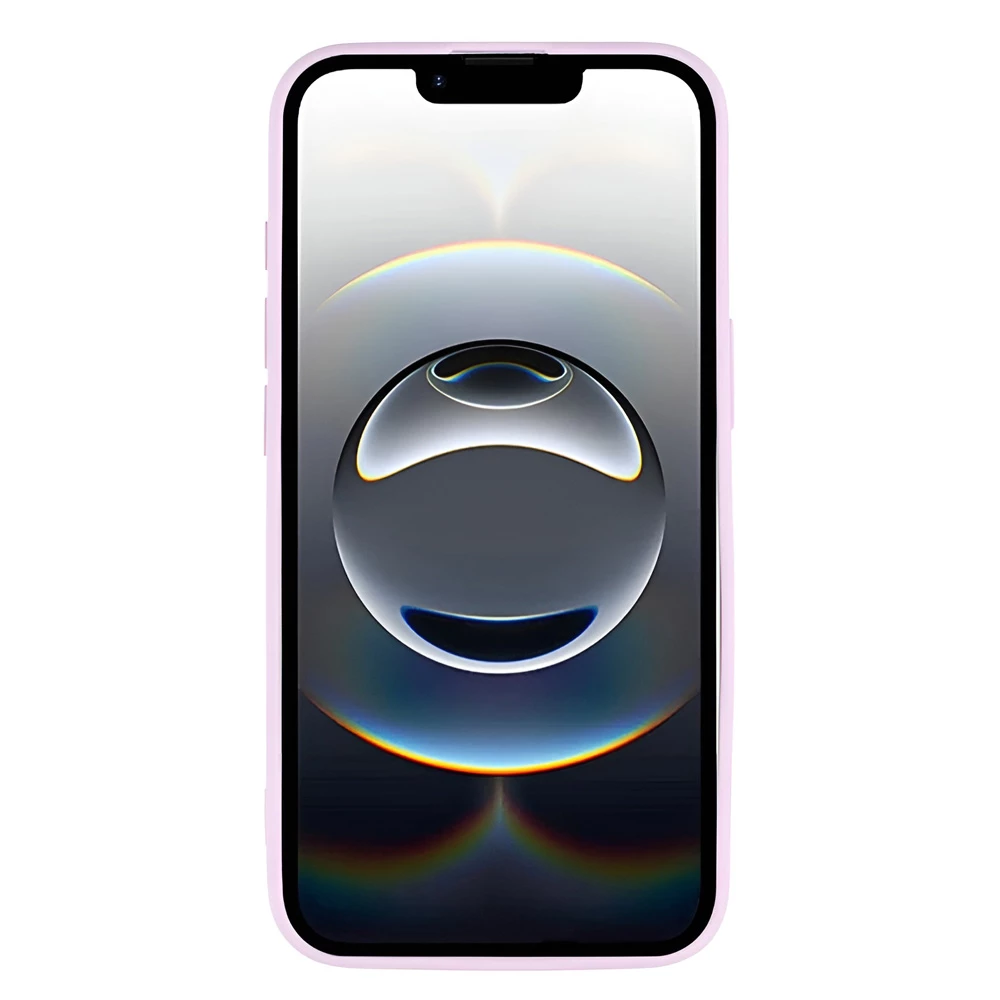 Чехол woo liquid silicone для iphone 16e, фиолетовый 3