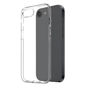 Woo case soft tpu iphone 16e, clear