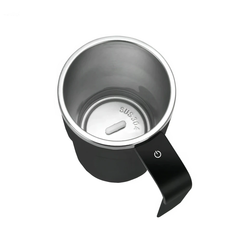 Smart mug self mixing with temperature display 380ml, black 3