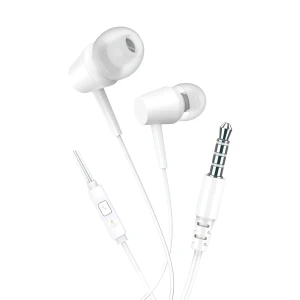 Jokade earphones 3.5mm with mic jd061, white
