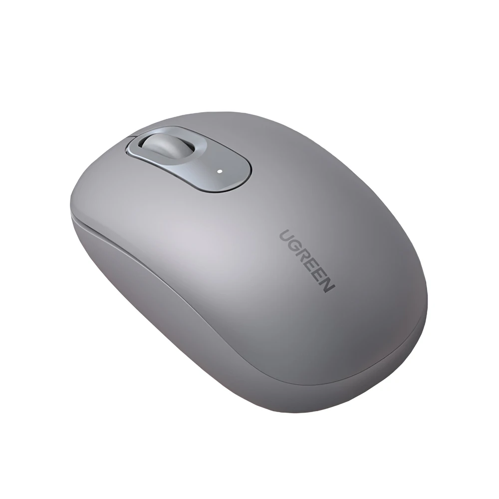 Ugreen mouse wireless optical 2400dpi silent mu105, moonlight gray 2