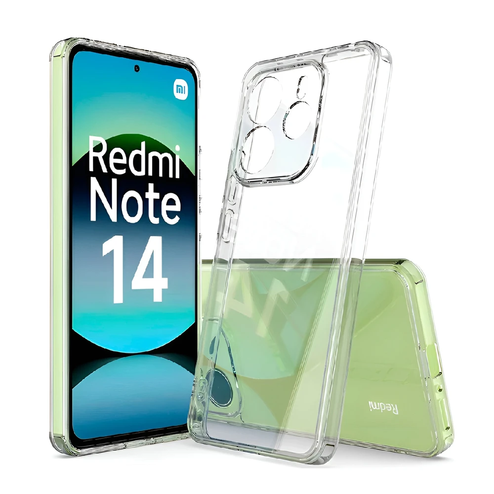 Woo case tpu soft xiaomi redmi note 14 4g, clear 164,84 x 78,15 x 8,16 mm 3
