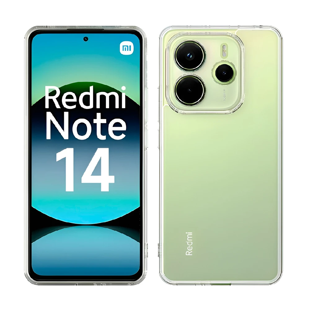 Woo case tpu soft xiaomi redmi note 14 4g, clear 164,84 x 78,15 x 8,16 mm 2