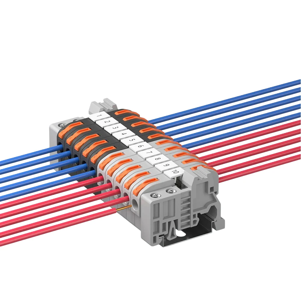 Sonoff din rail wire connectors 211 3