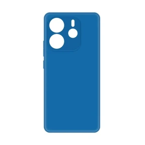 Woo case silicone neo soft redmi note 14 4g, blue