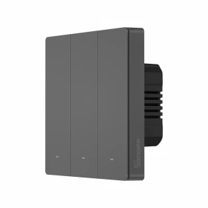 Sonoff wi-fi smart wall switch switchman m5 3 gang (neutral wire), dim gray Thumbnail 2