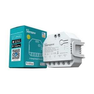 Sonoff wi-fi 2-gang smart switch dualr3 lite Thumbnail 3