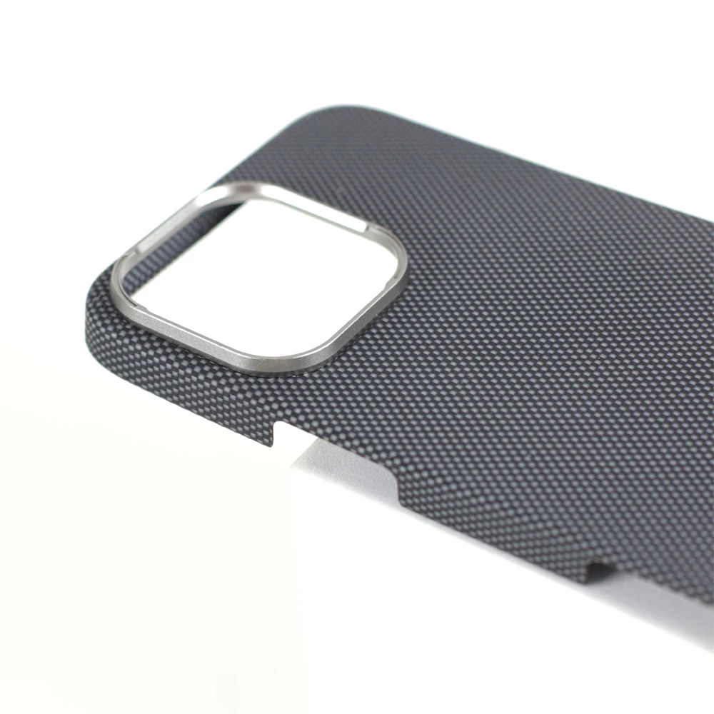 Vanta case carbon ring plain 600d magsafe for  iphone 16, plain white 3