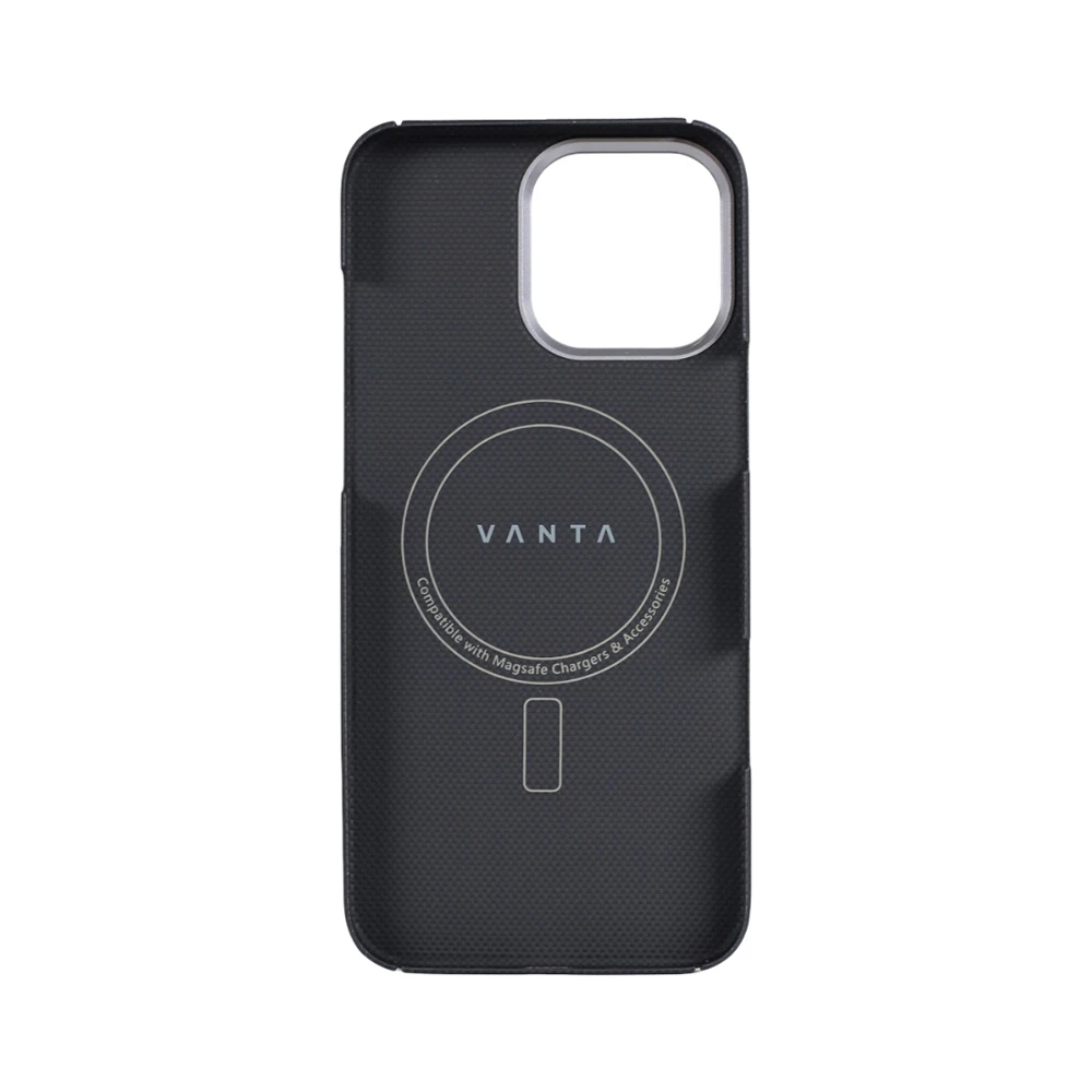 Vanta case carbon silkscreen fleck magsafe for iphone 16 plus, galaxy white 2