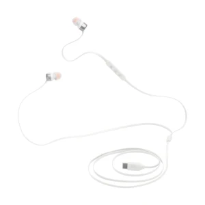 Jbl earphones type-c with mic tune 310c, white Thumbnail 2