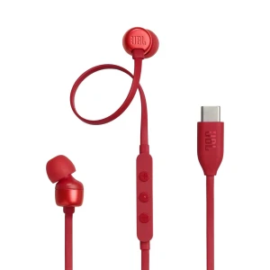 Наушники jbl tune 310c type-c с микрофоном, красные