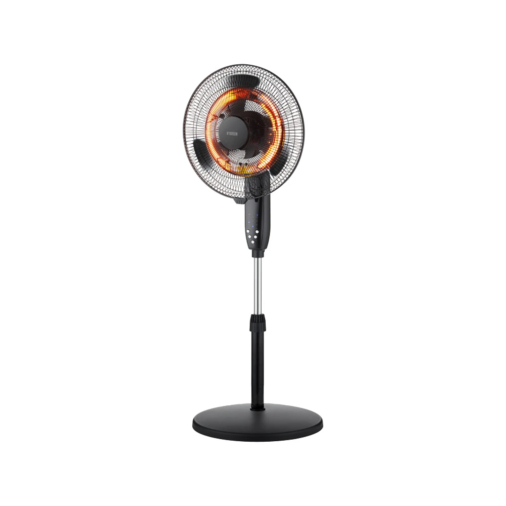 Noveen standing fan f740 2in1 with heating function smart tuya 16"/40cm, black 2