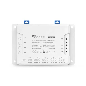 Sonoff wi-fi 4-gang smart switch with rf control 4chpror3