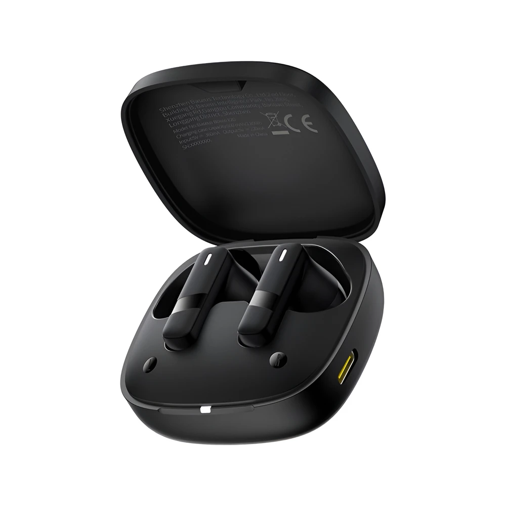 Baseus bowie e20 true wireless earphones cluster, black 2