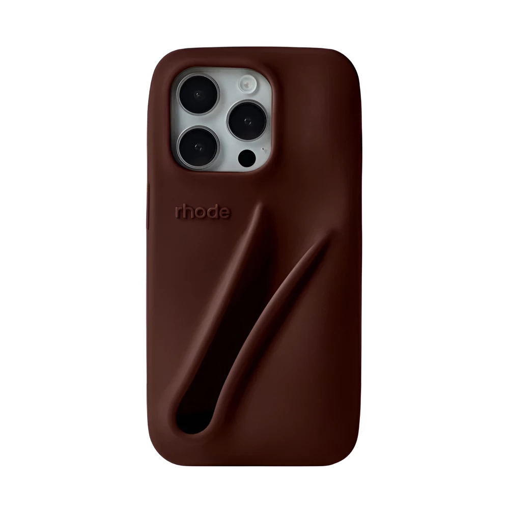 Rhode Lip Tint Phone Case iPhone 16 Pro, Espresso 2