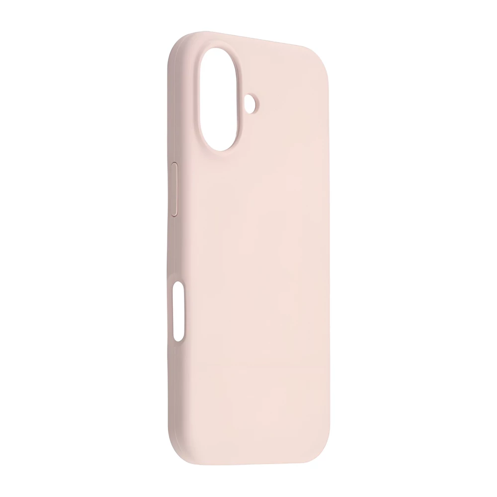 Woo case liquid silicone для iphone 17, розовый 2