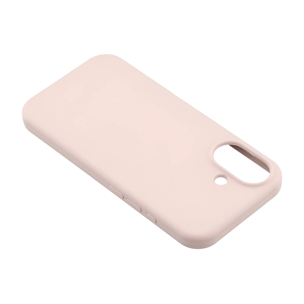 Woo case liquid silicone для iphone 17, розовый 3