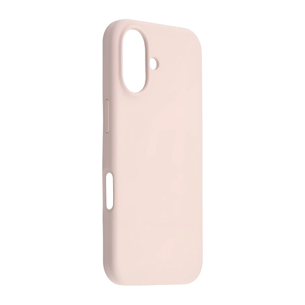 Woo case liquid silicone для iphone 17, розовый 2