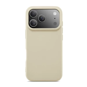 WOO Case Liquid Silicone iPhone 17 Pro Max, Beige