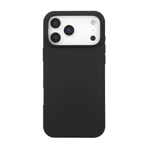 Woo case liquid silicone для iphone 17 pro, черный