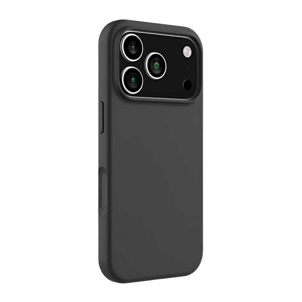 Woo case liquid silicone iphone 17 pro, black 3