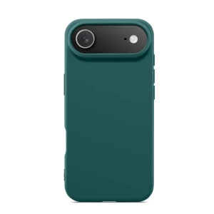 Woo case liquid silicone для iphone 17 air, зеленый