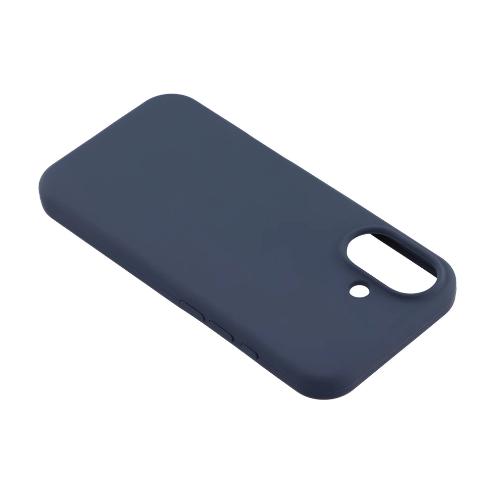 Woo case liquid silicone для iphone 17, синий 3