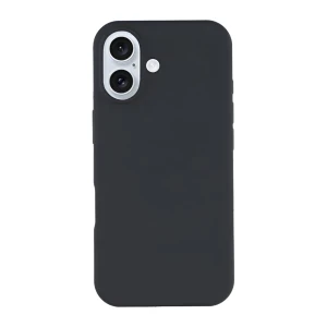 Woo case liquid silicone для iphone 17, черный