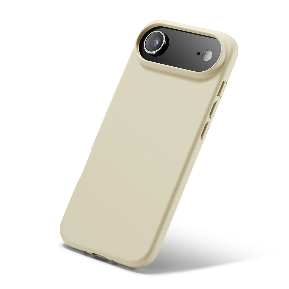 Woo case liquid silicone iphone 17 air, бежевый 3