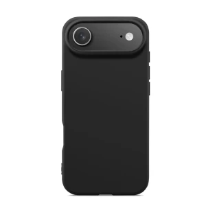 Woo case liquid silicone iphone 17 air, черный