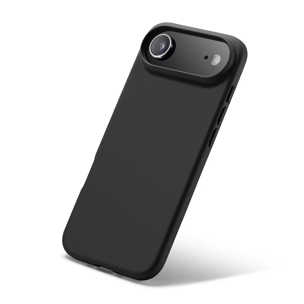 Woo case liquid silicone iphone 17 air, черный 3