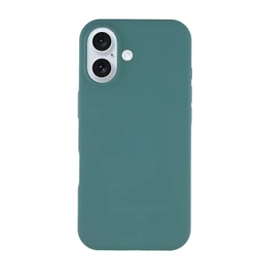 Woo case liquid silicone iphone 17, зеленый