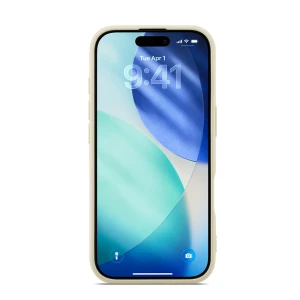 Woo case liquid silicone для iphone 17, бежевый Thumbnail 2